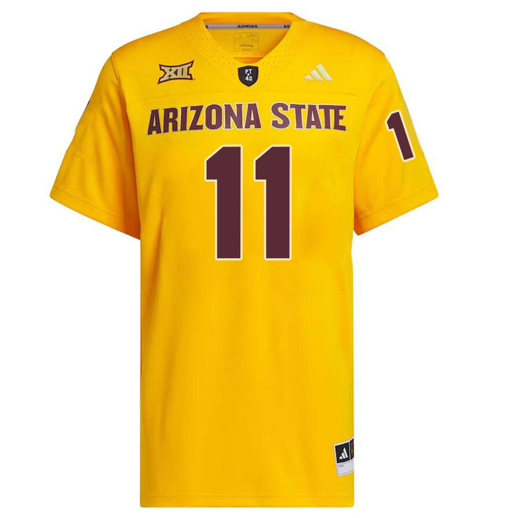 #11 Danny White Arizona State Sun Devils College Football Jerseys Stitched-Gold